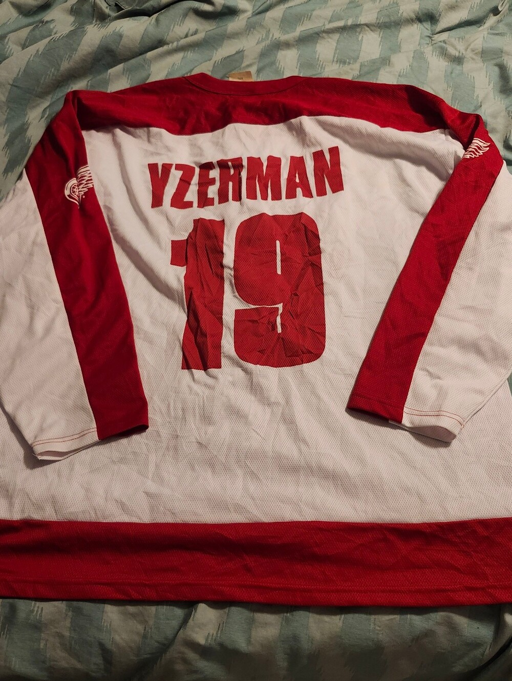 Vintage RARE NHL Detroit Red Wings Steve Yzerman #19 Men's Jersey Men's Size 2XL